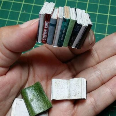 How to Make Miniature Books: Delving into the Art of Micro-Book Creation and Its Intriguing Connection to Storytelling